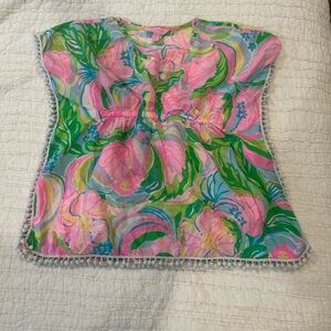 Lilly Pulitzer Multicolor V-Neck Top